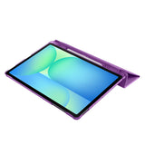 Galaxy Tab S10 FE Plus Zore Smart Cover Kalem Bölmeli Standlı 1-1 Kılıf Pembe