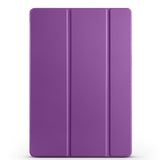 Galaxy Tab S10 FE Plus Zore Smart Cover Kalem Bölmeli Standlı 1-1 Kılıf Mor