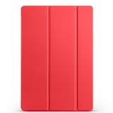 Galaxy Tab S10 FE Plus Zore Smart Cover Kalem Bölmeli Standlı 1-1 Kılıf Kırmızı