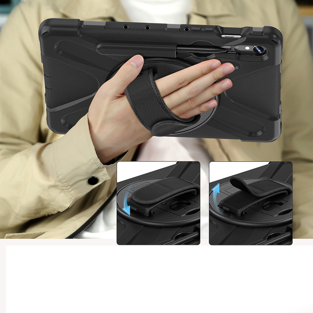 Galaxy Tab S10 FE Zore Defender Tablet Silikon Siyah