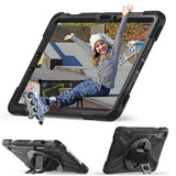 Galaxy Tab S10 FE Zore Defender Tablet Silikon Siyah