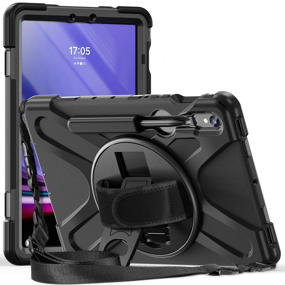 Galaxy Tab S10 FE Zore Defender Tablet Silikon Siyah