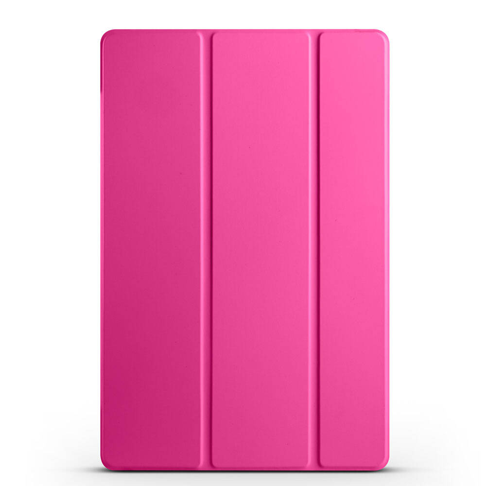 Galaxy Tab S10 FE Zore Smart Cover Standlı 1-1 Kılıf Pembe