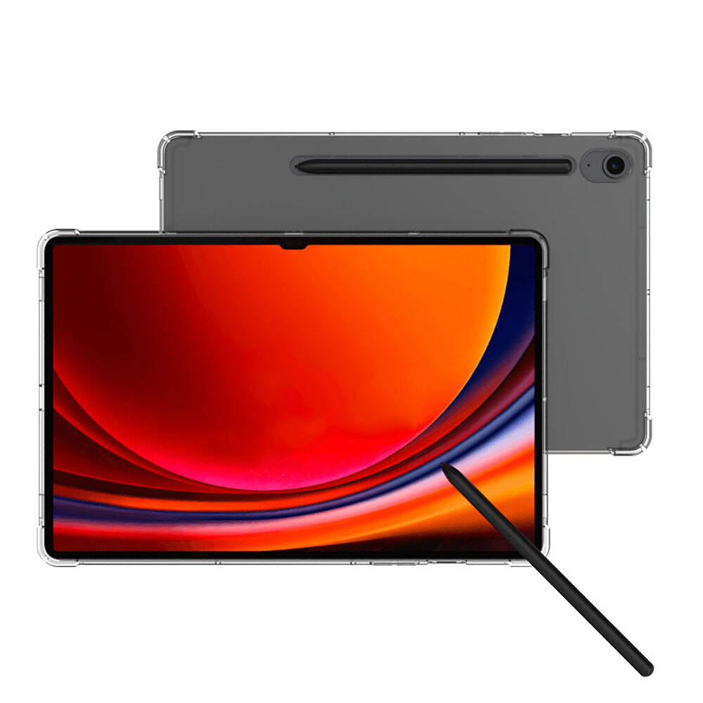 Galaxy Tab S10 Lite Kılıf Zore Tablet Nitro Anti Shock Silikon Kapak Renksiz