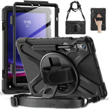 Galaxy Tab S10 Lite Zore Defender Tablet Silikon Siyah
