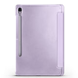 Galaxy Tab S10 Lite Zore Smart Cover Kalem Bölmeli Standlı 1-1 Kılıf Petrol Mavi