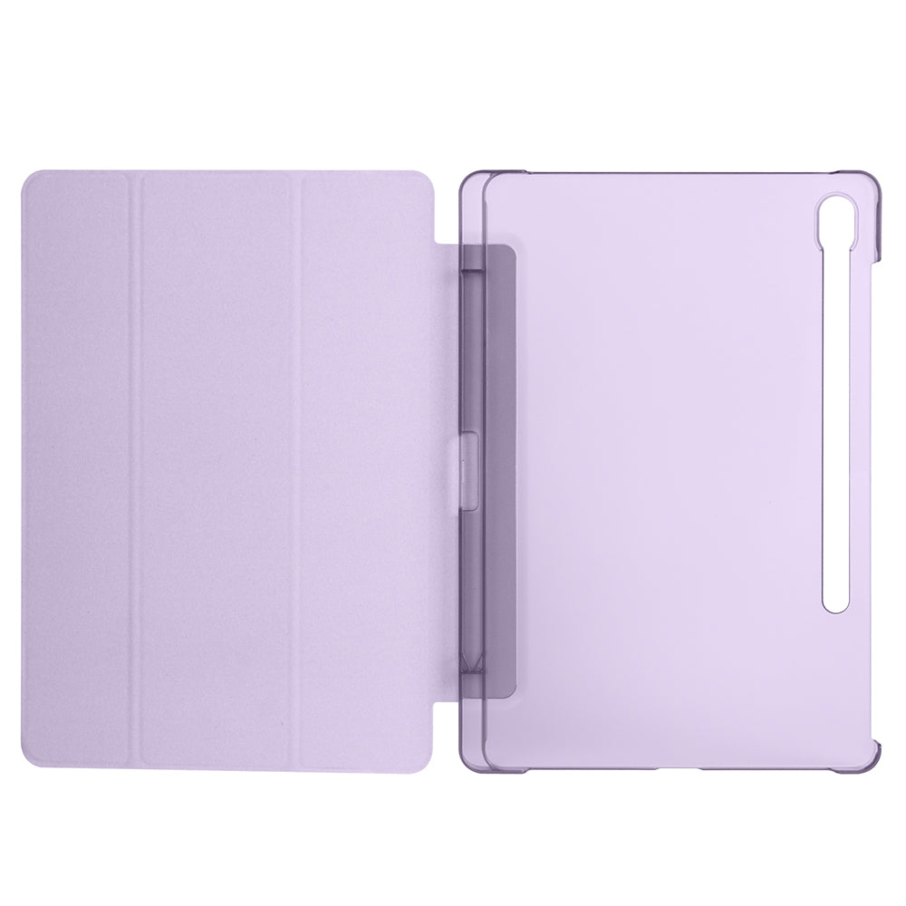 Galaxy Tab S10 Lite Zore Smart Cover Kalem Bölmeli Standlı 1-1 Kılıf Petrol Mavi