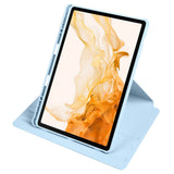 Galaxy Tab S10 Plus Kılıf Zore Termik Kalem Bölmeli Dönebilen Standlı Kılıf Açık Yeşil