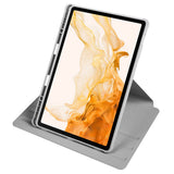 Galaxy Tab S10 Plus Kılıf Zore Termik Kalem Bölmeli Dönebilen Standlı Kılıf Açık Yeşil