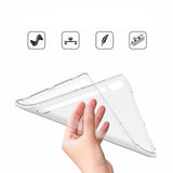 Galaxy Tab S10 Ultra Kılıf Zore Tablet Süper Silikon Kapak Renksiz