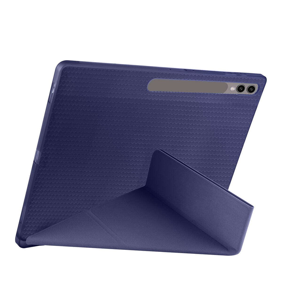 Galaxy Tab S10 Ultra Kılıf Zore Tri Folding Kalem Bölmeli Standlı Kılıf Mor