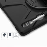 Galaxy Tab S10 Ultra Zore Defender Tablet Silikon Siyah