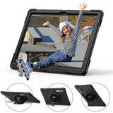Galaxy Tab S10 Ultra Zore Defender Tablet Silikon Siyah