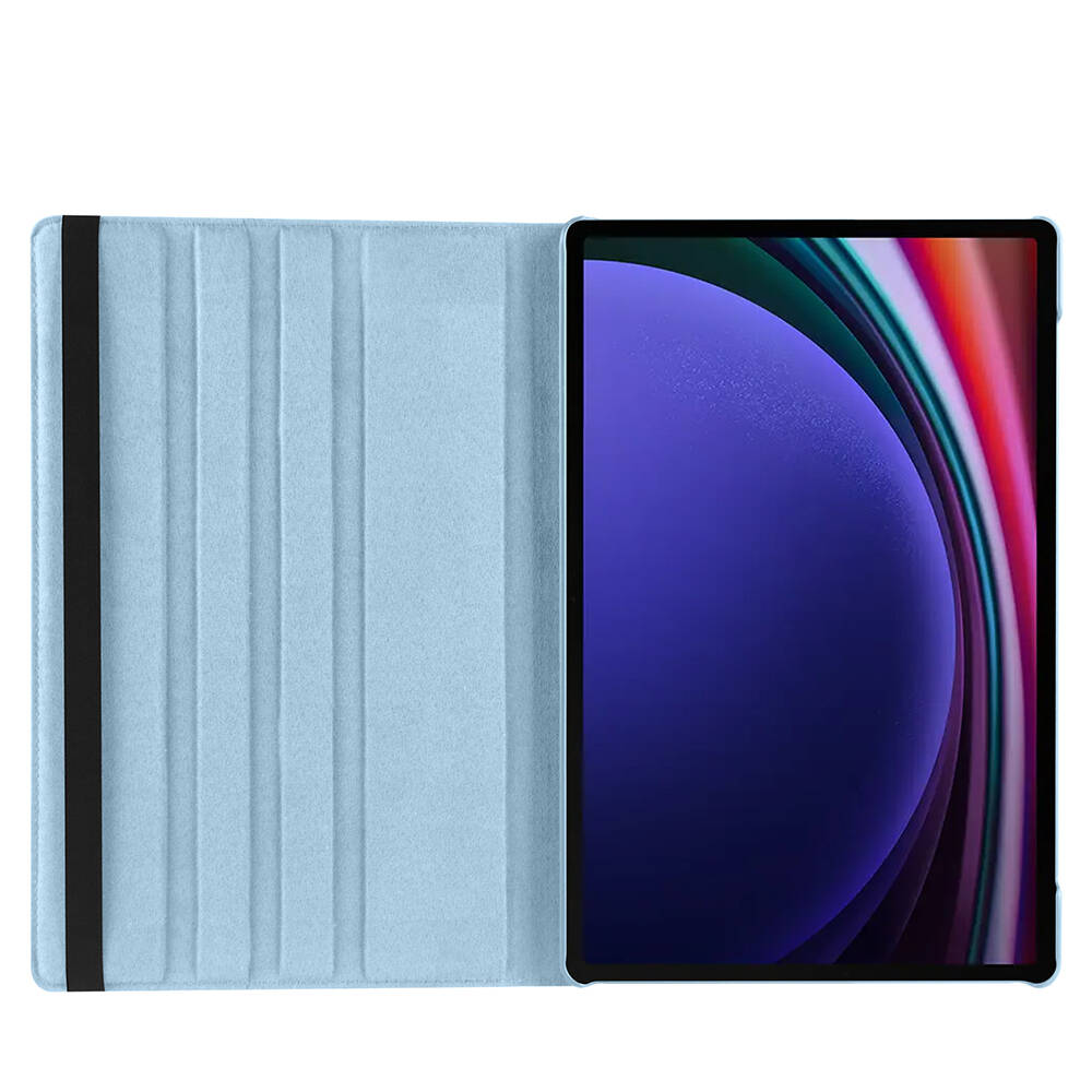 Galaxy Tab S10 Ultra Zore Dönebilen Standlı Kılıf Siyah