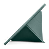 Galaxy Tab S11 Kılıf Zore Tri Folding Kalem Bölmeli Standlı Kılıf Mavi