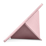 Galaxy Tab S11 Kılıf Zore Tri Folding Kalem Bölmeli Standlı Kılıf Mavi