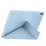 Galaxy Tab S11 Ultra Kılıf Zore Tri Folding Kalem Bölmeli Standlı Kılıf Rose Gold