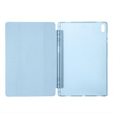 Galaxy Tab S11 Ultra Kılıf Zore Tri Folding Kalem Bölmeli Standlı Kılıf Gri