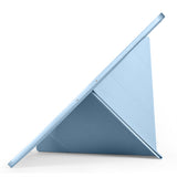 Galaxy Tab S11 Ultra Kılıf Zore Tri Folding Kalem Bölmeli Standlı Kılıf Rose Gold