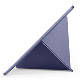 Galaxy Tab S11 Ultra Kılıf Zore Tri Folding Kalem Bölmeli Standlı Kılıf Gri