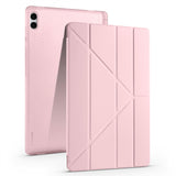 Galaxy Tab S11 Ultra Kılıf Zore Tri Folding Kalem Bölmeli Standlı Kılıf Gri