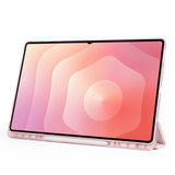 Galaxy Tab S11 Ultra Kılıf Zore Tri Folding Kalem Bölmeli Standlı Kılıf Gri