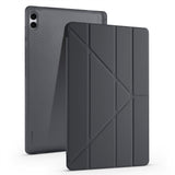 Galaxy Tab S11 Ultra Kılıf Zore Tri Folding Kalem Bölmeli Standlı Kılıf Siyah