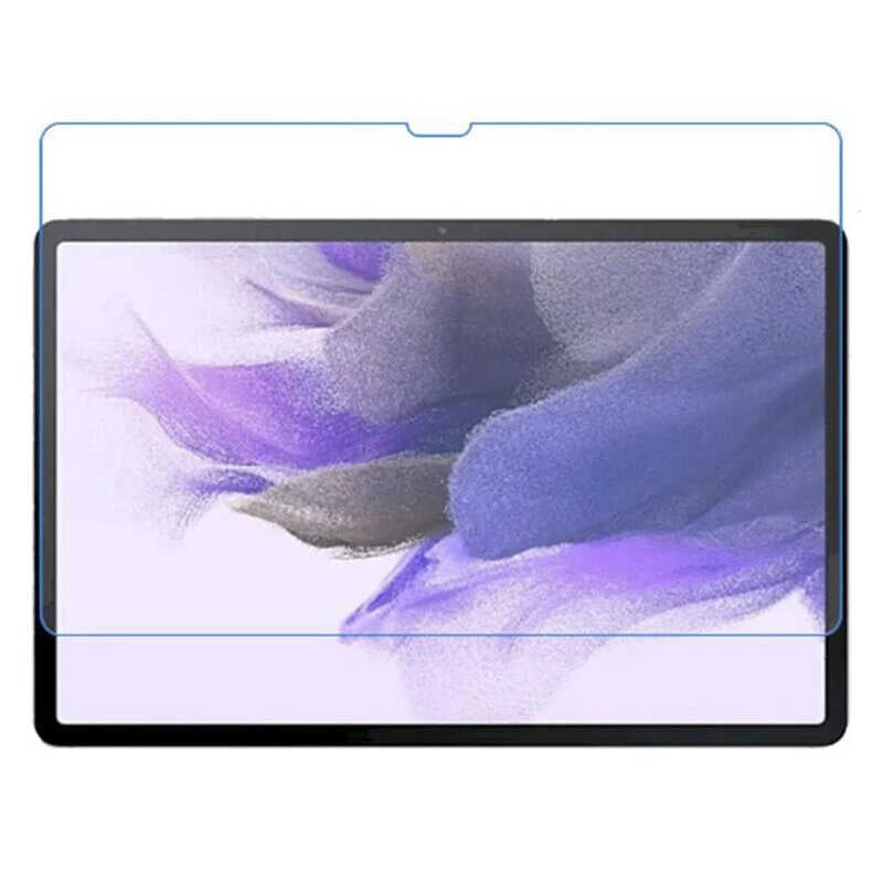 Galaxy Tab S7 FE LTE (T737-T736-T733-T730) Zore Tablet Temperli Cam Ekran Koruyucu Renksiz