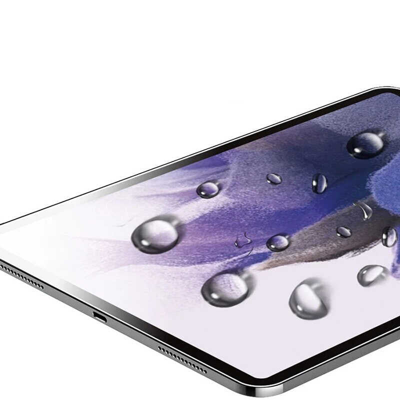 Galaxy Tab S7 FE LTE (T737-T736-T733-T730) Zore Tablet Temperli Cam Ekran Koruyucu Renksiz