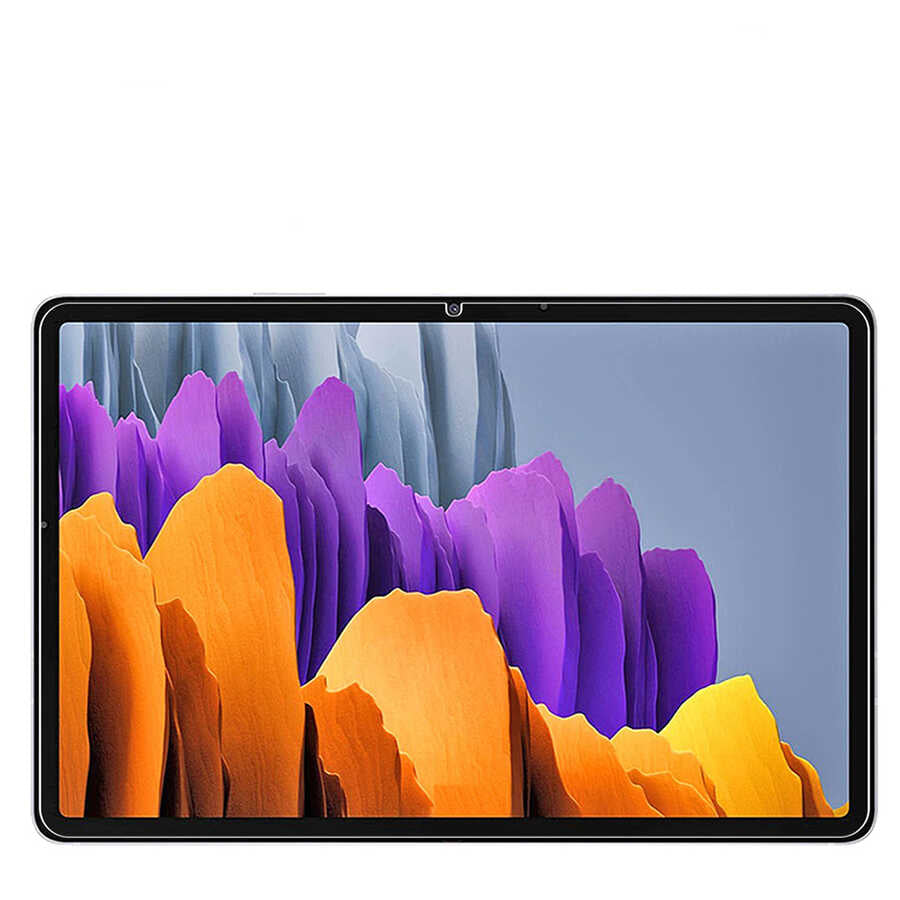 Galaxy Tab S7 Plus T970 Zore Tablet Temperli Cam Ekran Koruyucu Renksiz