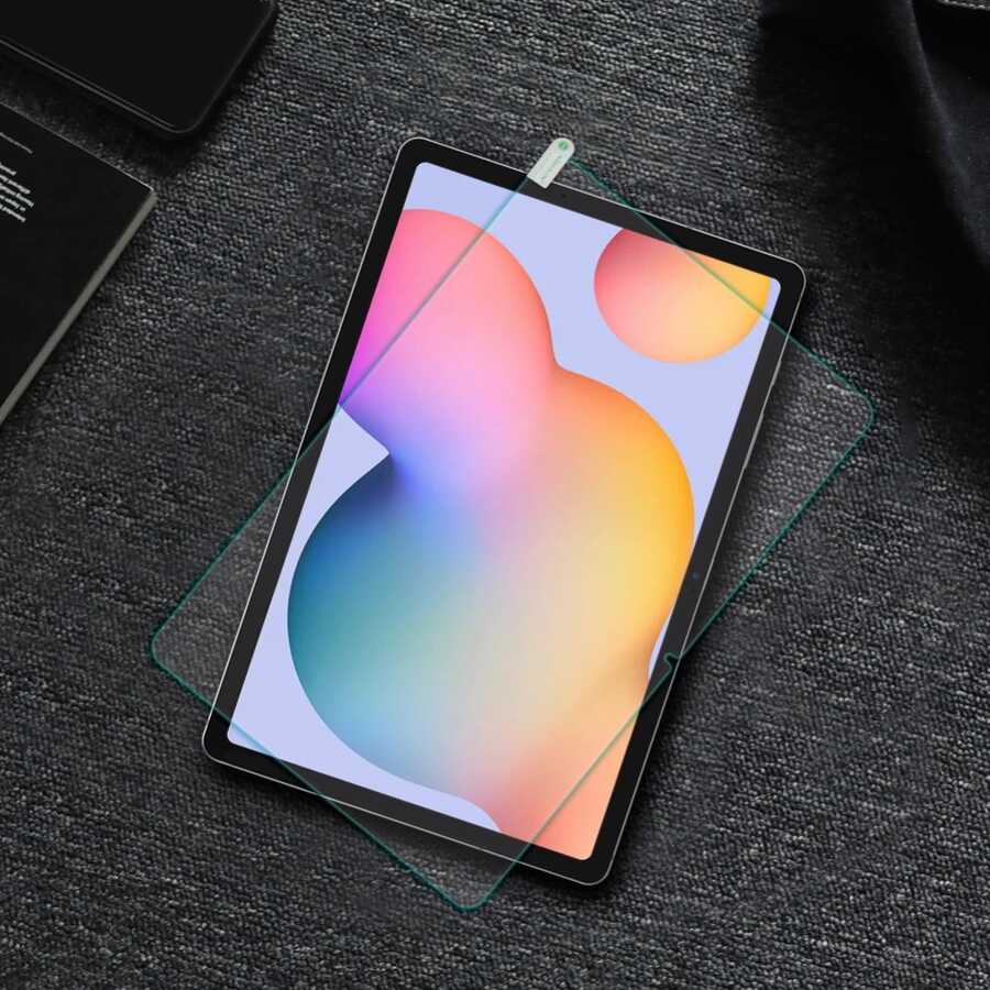 Galaxy Tab S7 Plus T970 Zore Tablet Temperli Cam Ekran Koruyucu Renksiz