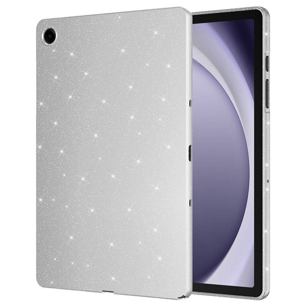 Galaxy Tab S7 T870 Simli Parlak Görünümlü Zore Tablet Koton Kılıf Lila