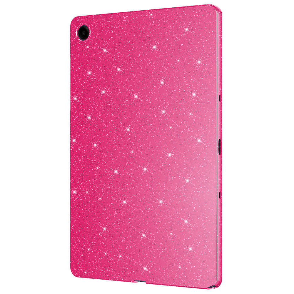 Galaxy Tab S7 T870 Simli Parlak Görünümlü Zore Tablet Koton Kılıf Lila