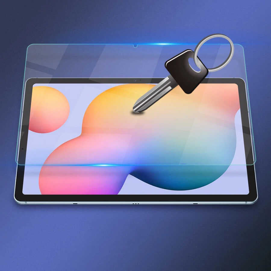Galaxy Tab S7 T870 Zore Tablet Temperli Cam Ekran Koruyucu Renksiz