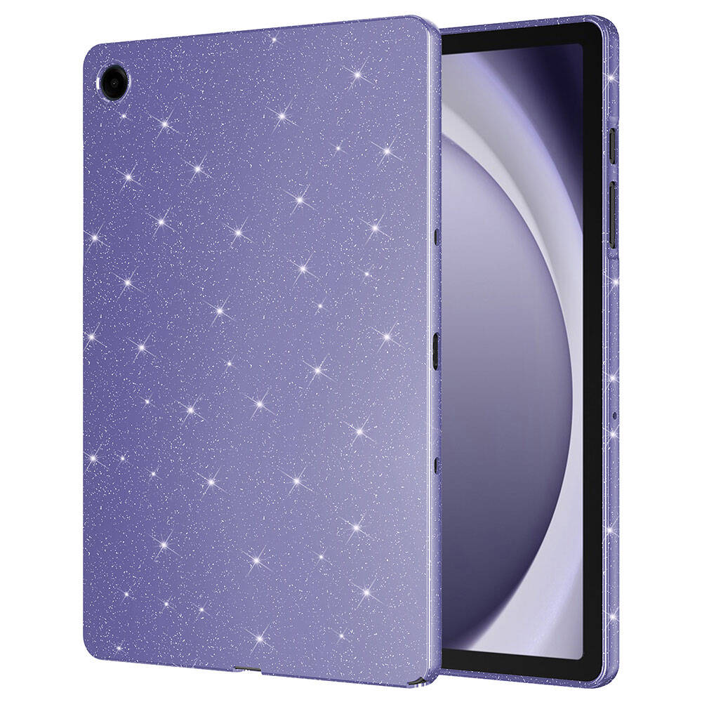 Galaxy Tab S8 Simli Parlak Görünümlü Zore Tablet Koton Kılıf Siyah
