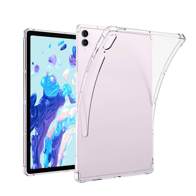 Galaxy Tab S8 Ultra Kılıf Zore Tablet Nitro Anti Shock Silikon Kapak Renksiz