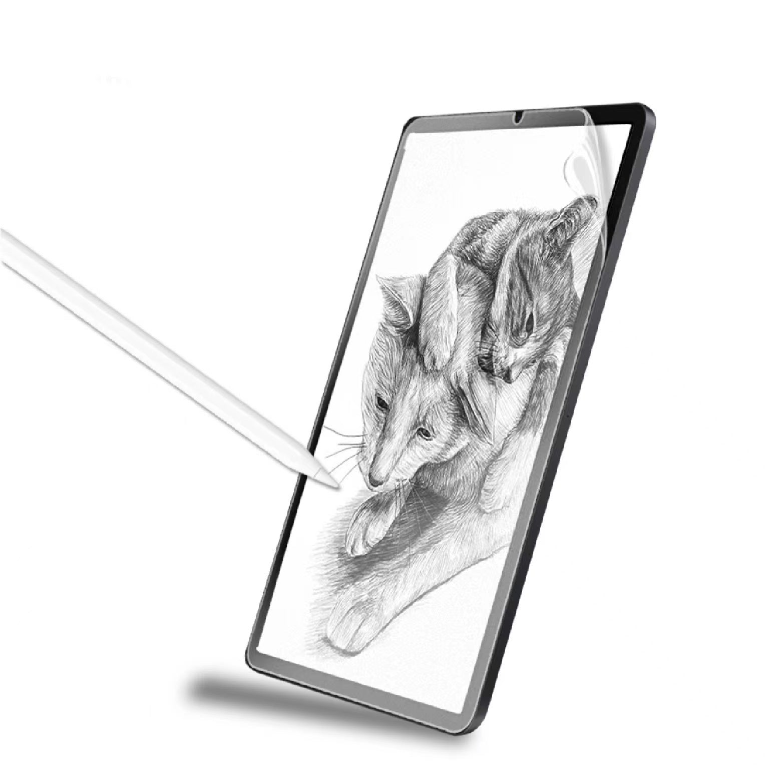 Galaxy Tab S8 Ultra SM-X900 Kağıt Hisli Mat Davin Paper Like Tablet Ekran Koruyucu Renksiz