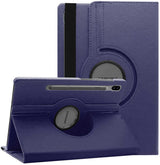 Galaxy Tab S8 Ultra SM-X900 Zore Dönebilen Standlı Kılıf Lacivert
