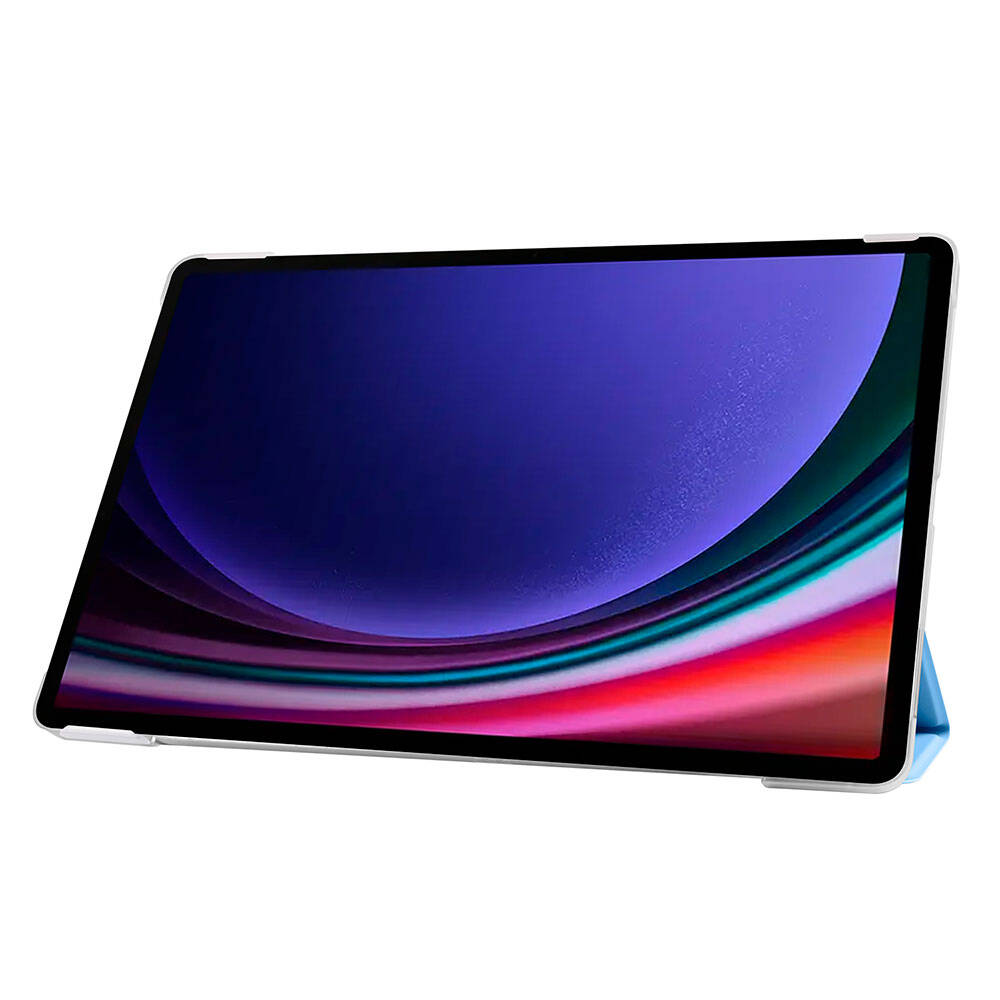 Galaxy Tab S9 Zore Smart Cover Standlı 1-1 Kılıf Rose Gold
