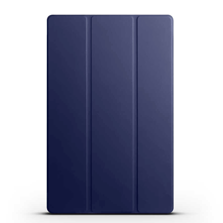 Galaxy Tab S8 Ultra SM-X900 Zore Smart Cover Standlı 1-1 Kılıf Rose Gold