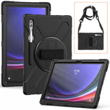Galaxy Tab S8 Ultra Zore Defender Tablet Silikon Siyah