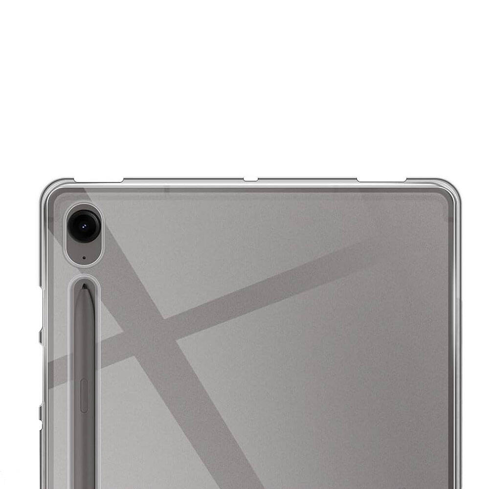 Galaxy Tab S9 FE Kılıf Zore Tablet Süper Silikon Kapak Renksiz