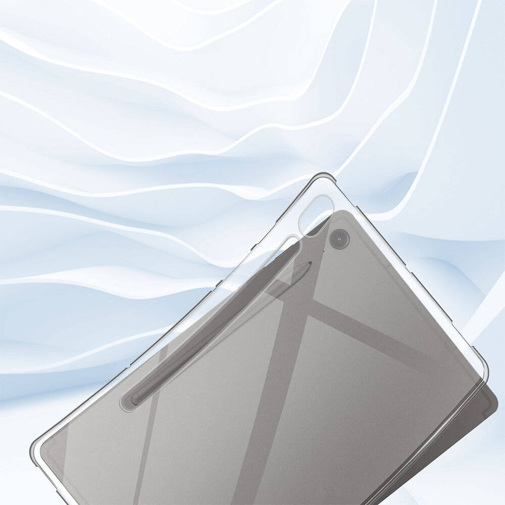 Galaxy Tab S9 FE Kılıf Zore Tablet Süper Silikon Kapak Renksiz