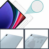 Galaxy Tab S9 FE Plus Kılıf Zore Tablet Süper Silikon Kapak Renksiz