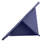 Galaxy Tab S9 FE Plus Kılıf Zore Tri Folding Kalem Bölmeli Standlı Kılıf Mor