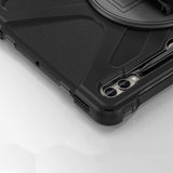 Galaxy Tab S9 FE Plus Zore Defender Tablet Silikon Siyah