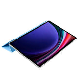 Galaxy Tab S9 FE Plus Zore Smart Cover Standlı 1-1 Kılıf Mavi