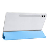 Galaxy Tab S9 FE Plus Zore Smart Cover Standlı 1-1 Kılıf Mavi