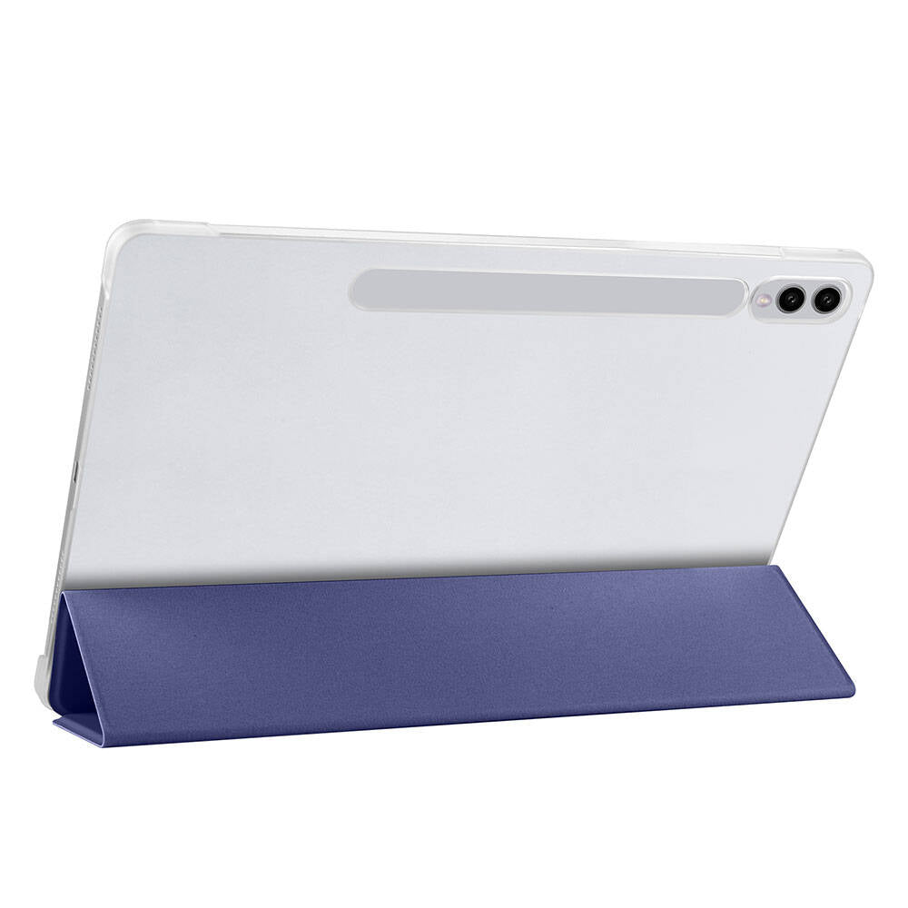Galaxy Tab S9 FE Plus Zore Smart Cover Standlı 1-1 Kılıf Mor