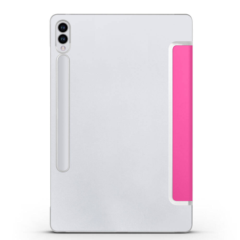 Galaxy Tab S9 FE Plus Zore Smart Cover Standlı 1-1 Kılıf Mor